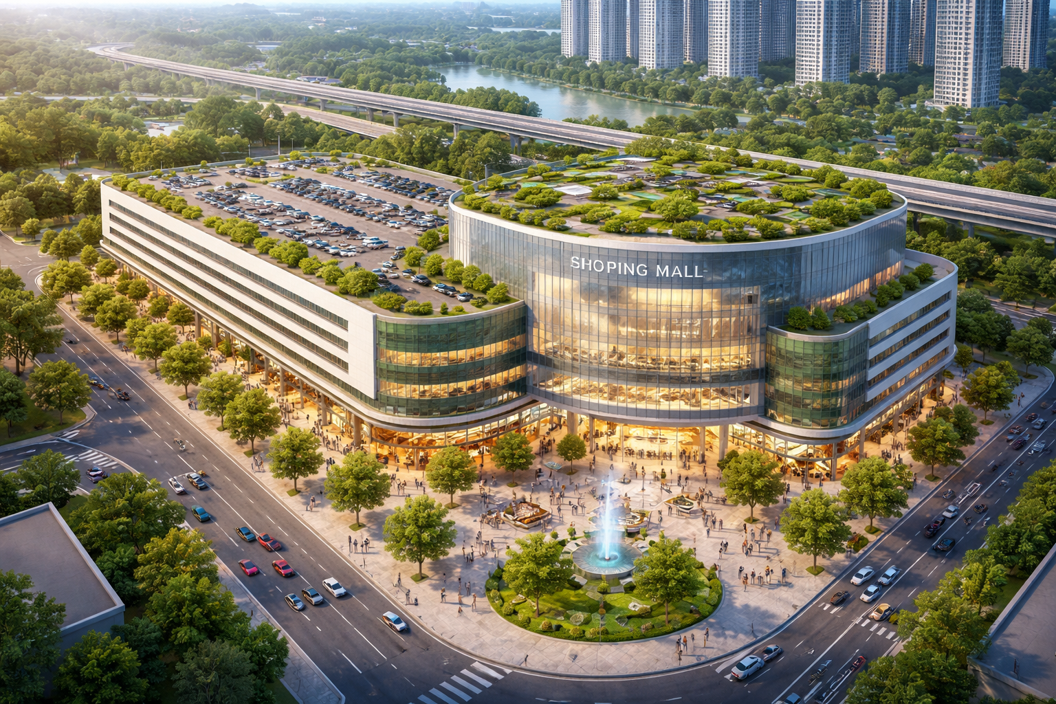 Đơn vị hành chính loại đặc biệt của Việt Nam sắp có thêm trung tâm thương mại rộng lớn, nằm sát các đầu mối giao thông- Ảnh 1.