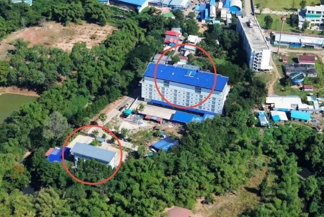 Thái Lan tập kích 2 'trung tâm lừa đảo' ở biên giới Campuchia - ảnh 1