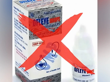 Bộ Y tế buộc tiêu hủy thuốc nhỏ mắt, tai Ofleye Drops của Medipharco