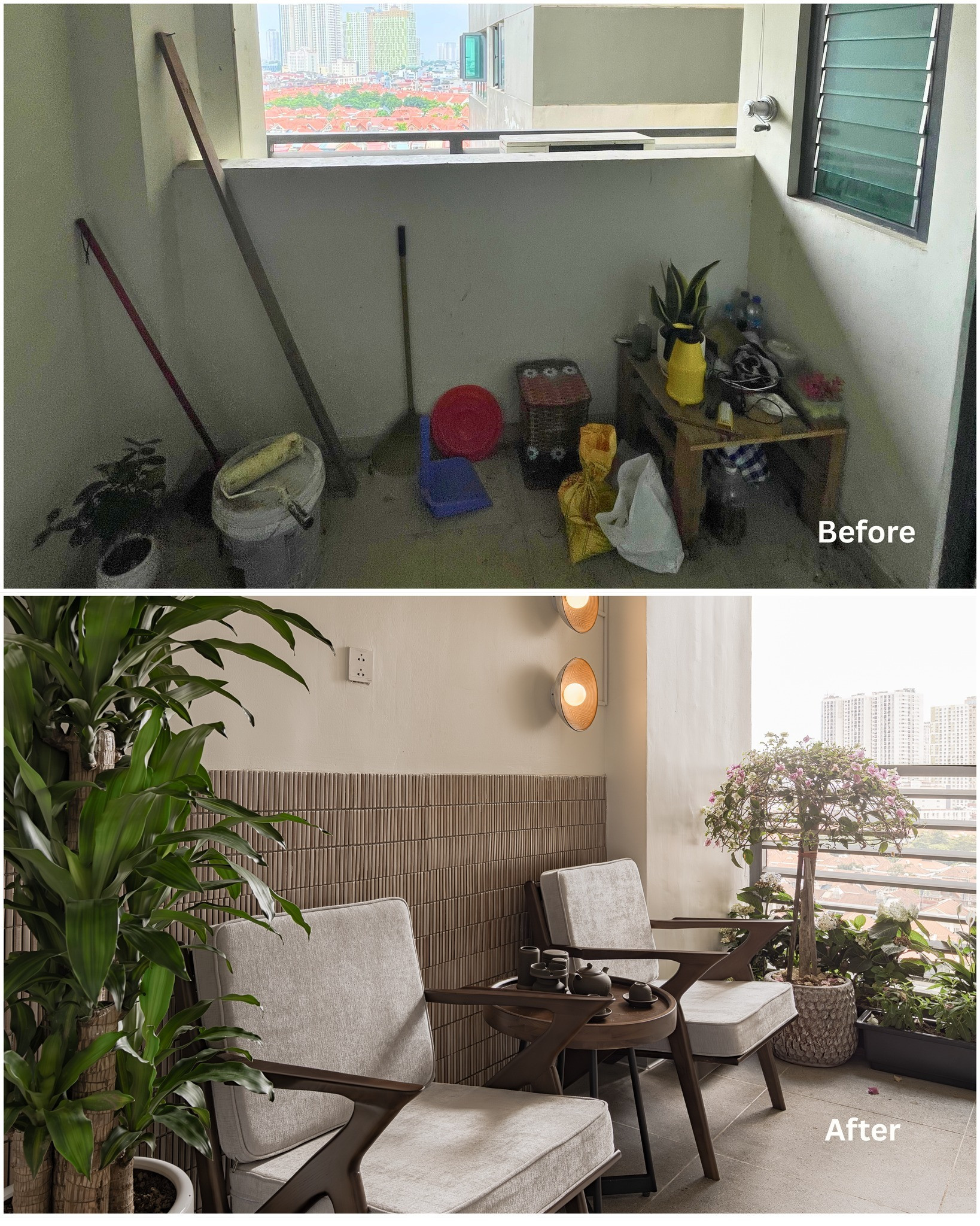 Ban công mở, ánh sáng ngập tràn: Không gian sống đáng mơ ước sau lần sửa nhà thứ 2- Ảnh 4. Ban công mở, ánh sáng ngập tràn: Không gian sống đáng mơ ước sau lần sửa nhà thứ 2- Ảnh 4.