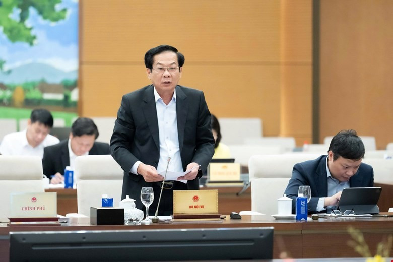 Bộ trưởng Nội vụ Đỗ Thanh Bình. Ảnh: QH 2412bnv.jpg