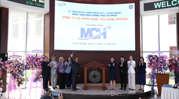 Masan Consumer (MCH) chính thức niêm yết trên HOSE, đánh dấu giai đoạn tiếp theo trên hành trình kiến tạo giá trị bền vững
