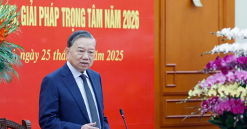 Tổng Bí thư Tô Lâm: Năm 2026 phải chuyển ngay sang 'tăng tốc' phát triển KHCN, chuyển đổi số