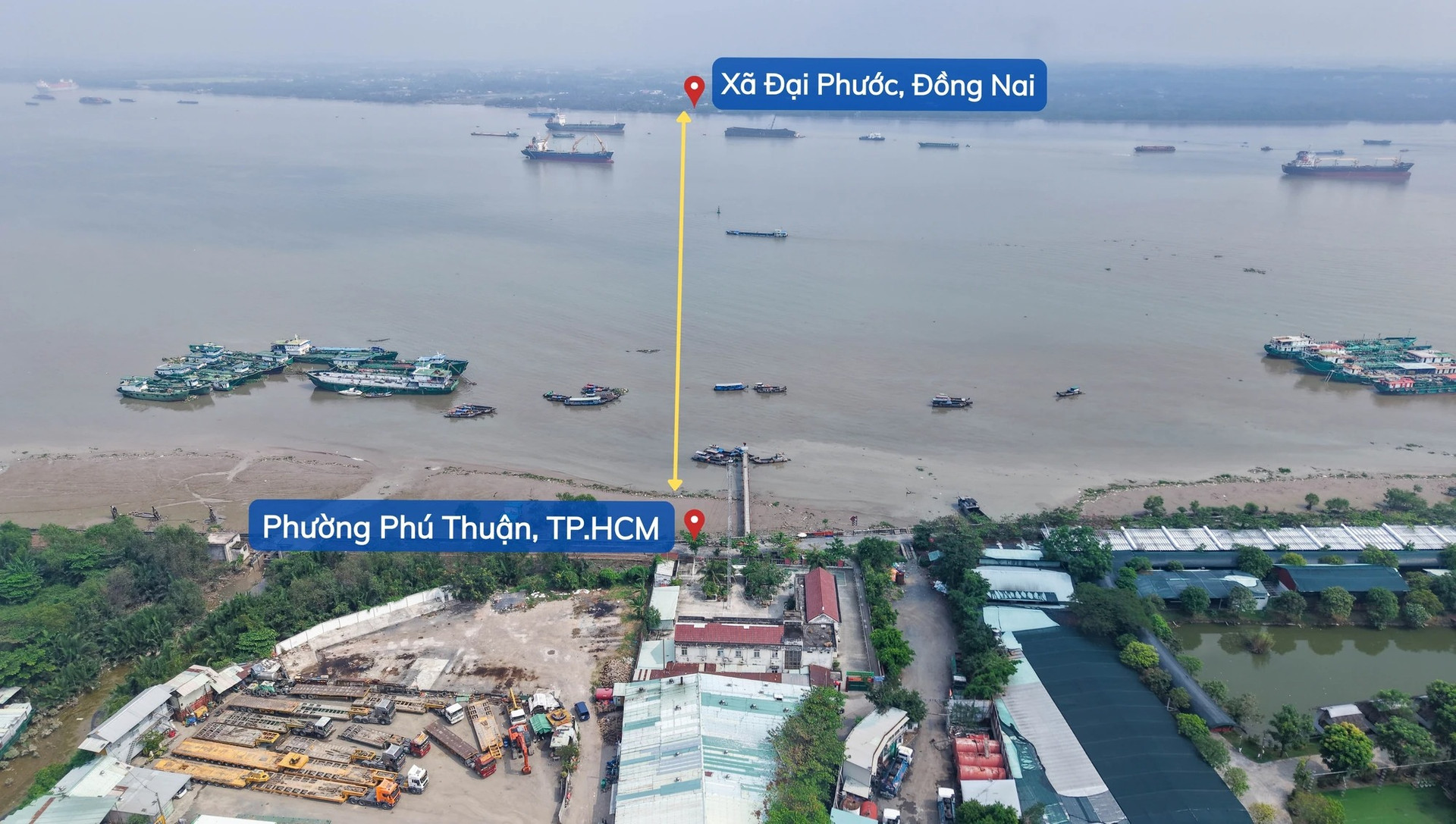 2 tỉnh thành giàu nhất Việt Nam cấp bách xây 2 cầu kết nối đến siêu sân bay và xóa bỏ bến phà đã hoạt động lâu đời- Ảnh 1. 2 tỉnh thành giàu nhất Việt Nam cấp bách xây 2 cầu kết nối đến siêu sân bay và xóa bỏ bến phà đã hoạt động lâu đời- Ảnh 1.