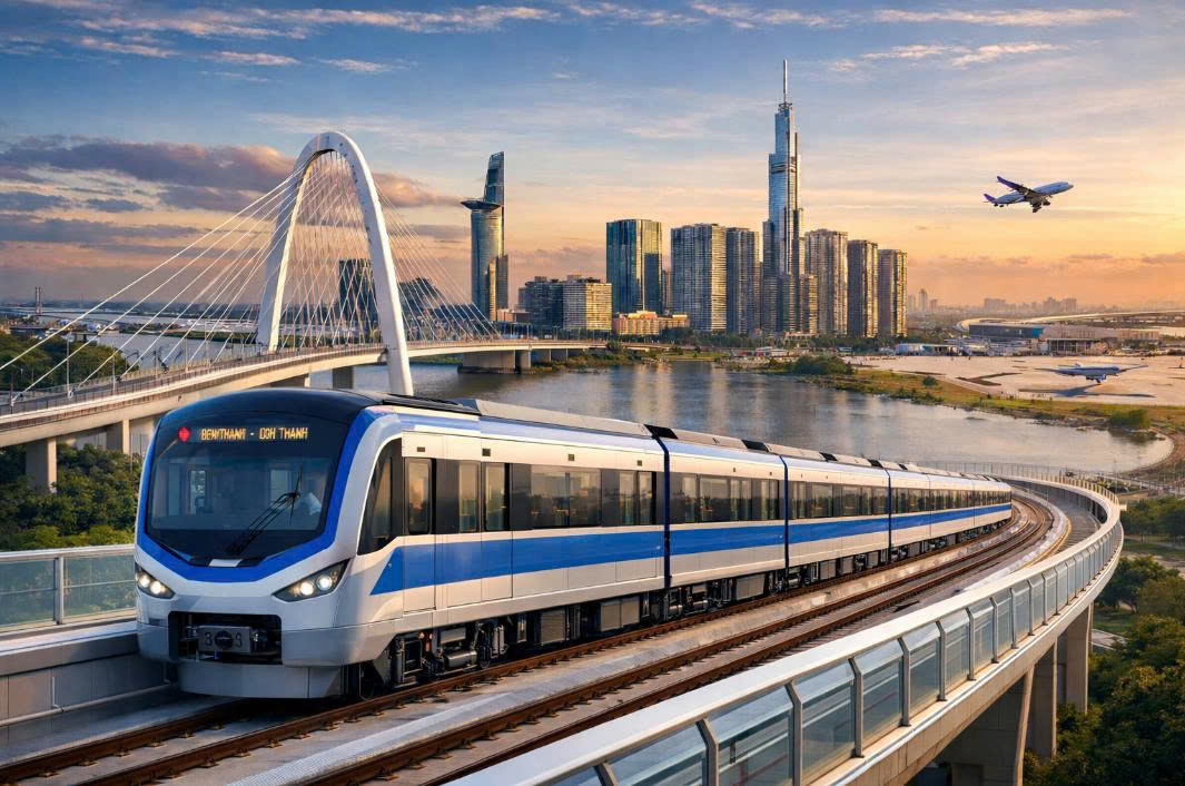 THACO Group đề xuất khởi công tuyến metro Bến Thành - Thủ Thiêm - Long Thành năm 2026. Ảnh minh họa THACO Group đề xuất khởi công tuyến metro Bến Thành - Thủ Thiêm - Long Thành năm 2026. Ảnh minh họa