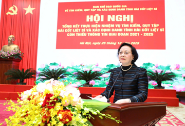 Việt Nam đặt mục tiêu tìm kiếm, quy tập 7.000 hài cốt nhân dịp kỷ niệm 80 năm Ngày Thương binh - Liệt sĩ