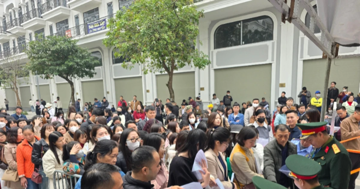 Hà Nội: Gần 1.000 khách hàng bốc thăm mua nhà ở xã hội Uy Nỗ