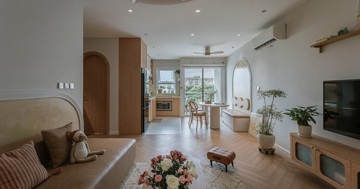 Chi 600 triệu đồng cho hành trình tái sinh căn hộ 72m2 sau 15 năm xuống cấp