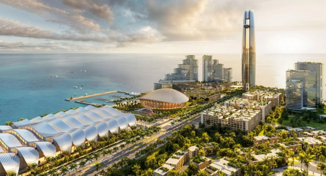 Việt Nam sắp có ballroom lớn nhất thế giới, vượt qua Caesars Forum ở Las Vegas- Ảnh 1.