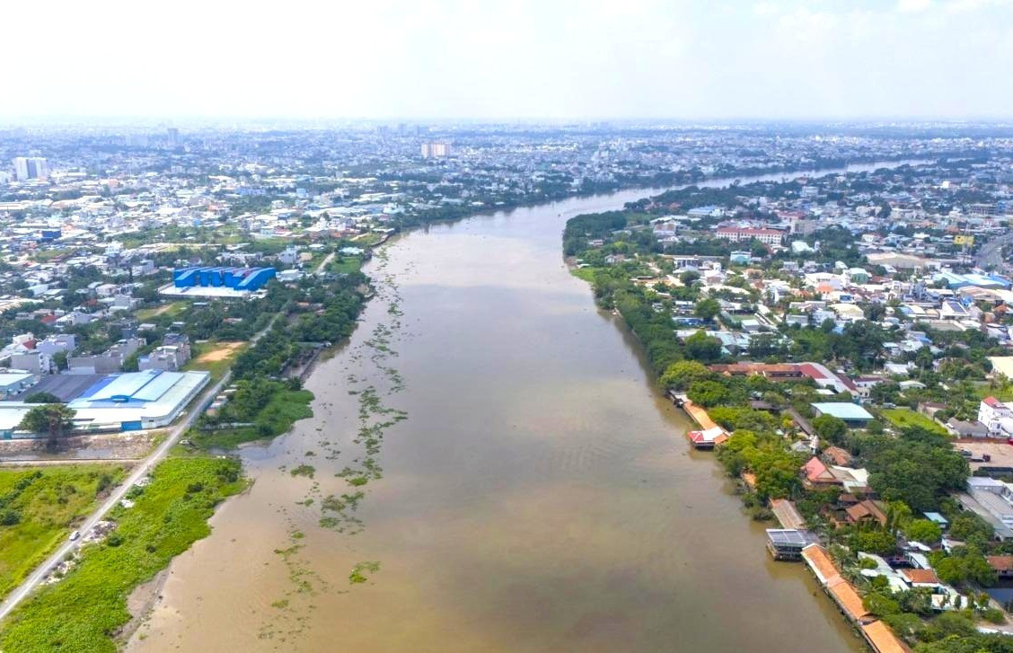 Theo đồ án quy hoạch đến năm 2040, dự kiến sẽ có thêm 3 cây cầu vượt sông Sài Gòn qua các phường Lái Thiêu, Thuận An (TPHCM). bd-cau-vinh-phu-1.jpg