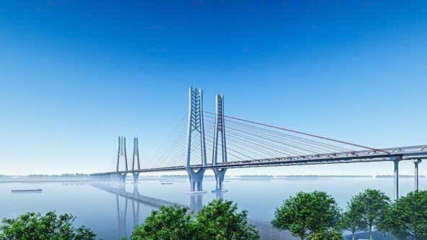 Thời điểm khởi công cây cầu gần 30.000 tỷ kết nối 2 tỉnh thành Đồng bằng sông Cửu Long- Ảnh 1. Thời điểm khởi công cây cầu gần 30.000 tỷ kết nối 2 tỉnh thành Đồng bằng sông Cửu Long- Ảnh 1.