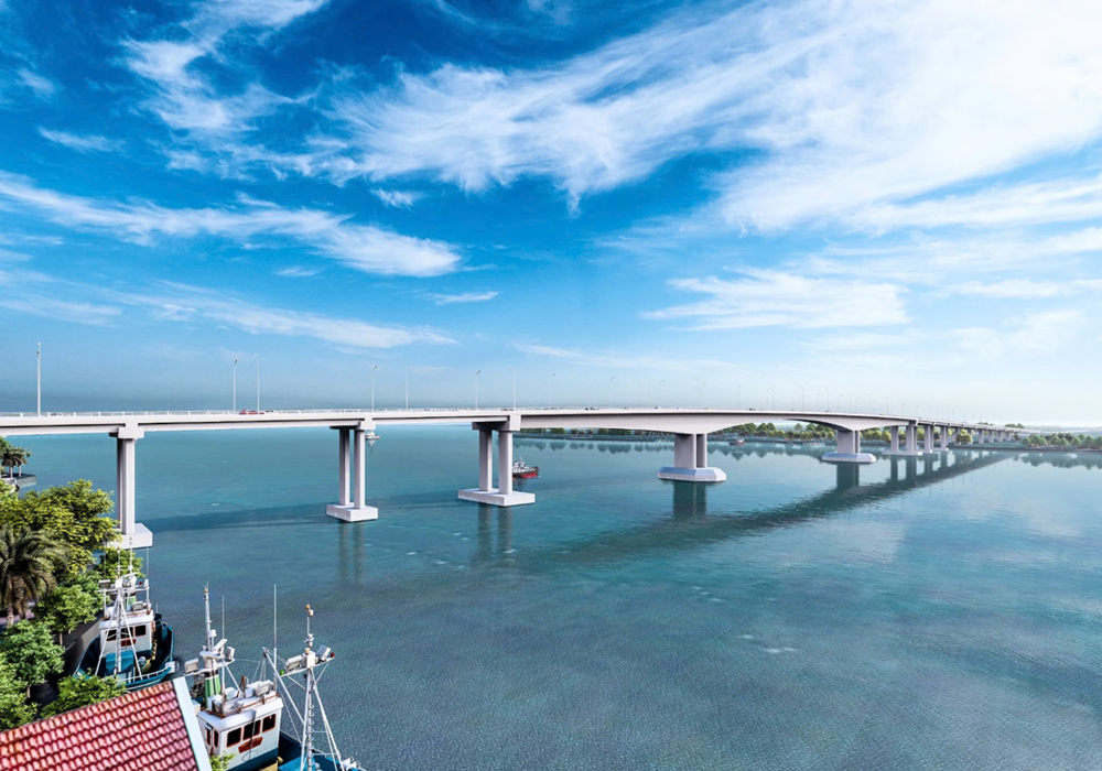 2 tuần nữa, Việt Nam chính thức khởi công cây cầu 2.800 tỷ đồng, tăng kết nối 3 quốc lộ quan trọng - ảnh 1