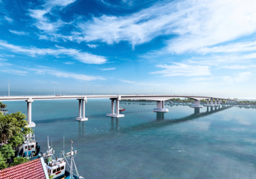 2 tuần nữa, Việt Nam chính thức khởi công cây cầu 2.800 tỷ đồng, tăng kết nối 3 quốc lộ quan trọng