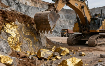 Phong tỏa khẩn cấp mỏ vàng 1.444 tấn, trị giá hơn 5 triệu tỷ dưới độ sâu 1.250m