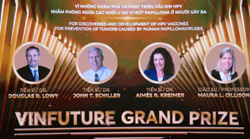 Chính thức lộ diện chủ nhân của Giải thưởng Chính VinFuture 2025 trị giá 3 triệu USD