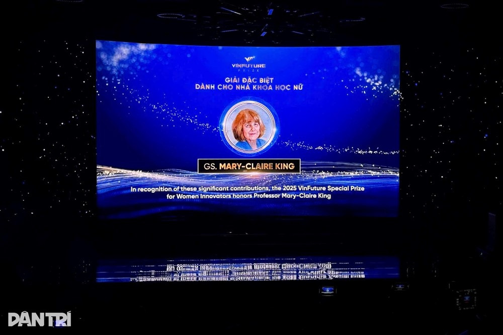 Nữ GS vừa nhận giải thưởng VinFuture của tỷ phú Phạm Nhật Vượng: Có nghiên cứu lịch sử về ung thư vú, ngưỡng mộ sự kiên cường của Việt Nam - ảnh 1