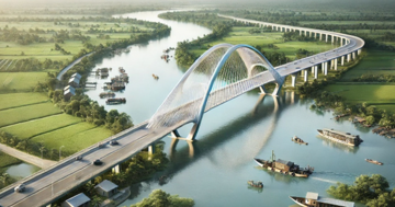 Lỡ hẹn khởi công cầu vượt sông gần 600 tỷ tại Nam Định cũ