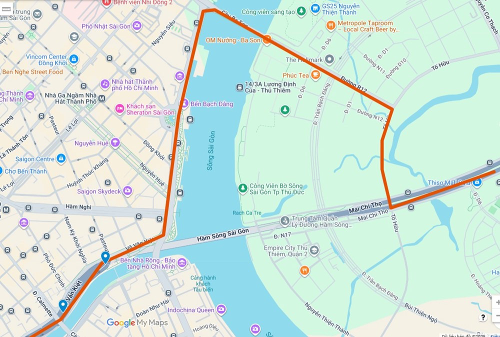 Cấm tất cả phương tiện qua hầm vượt sông duy nhất Việt Nam - ảnh 2