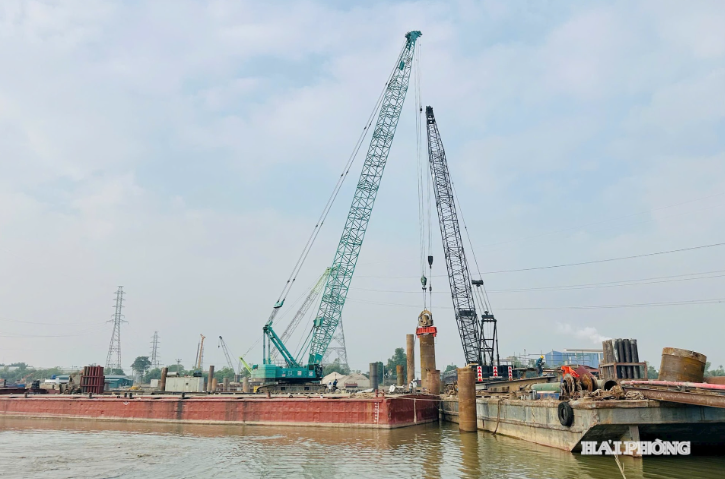 Cây cầu hơn 1.200 tỷ vượt sông Thái Bình, rút ngắn kết nối sang trung tâm Hải Dương cũ bao giờ hoàn thành?- Ảnh 2.