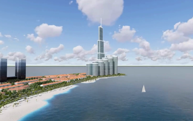 Việt Nam sắp có tòa tháp chọc trời tọa lạc giữa biển khơi: Kỳ vọng cao hơn Landmark 81, vượt đại diện Trung Quốc, vào top 10 thế giới- Ảnh 2.