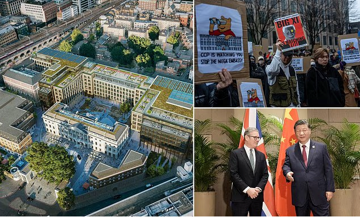 Kế hoạch xây dựng Đại sứ quán ‘siêu to khổng lồ’ của Trung Quốc tại London tiếp tục bị trì hoãn, vì sao?