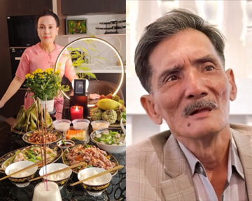 Việt Hương xúc động trong ngày giỗ của nghệ sĩ Chí Tài, nhắc đến Thương Tín