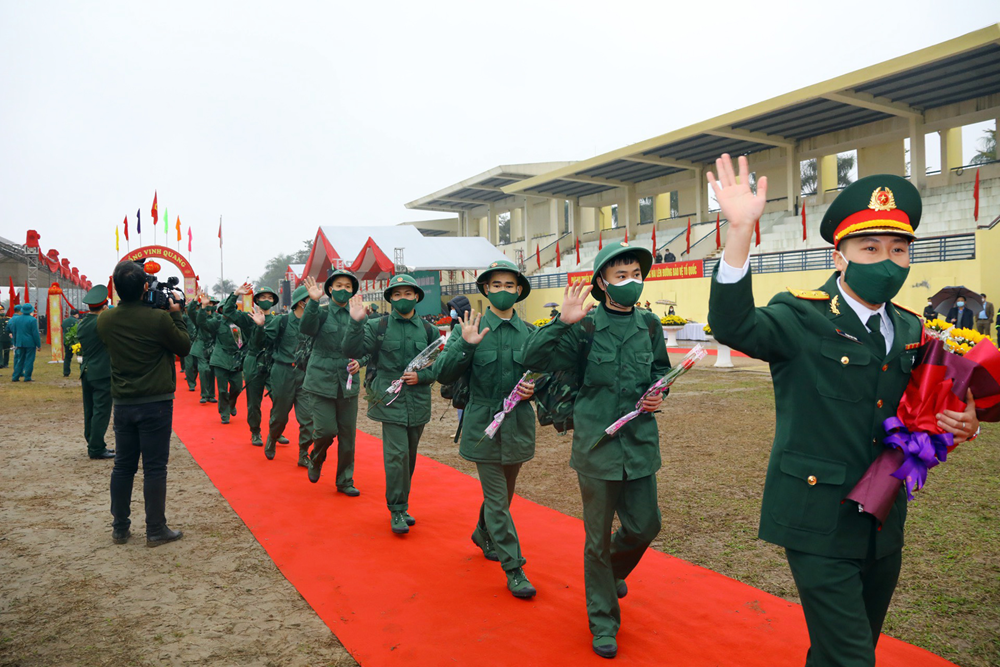 Từ 13-15/2, thanh ni&ecirc;n cả nước thực hiện nghĩa vụ qu&acirc;n sự 2025 v&agrave; điểm mới trong c&ocirc;ng t&aacute;c tuyển qu&acirc;n - ảnh 1