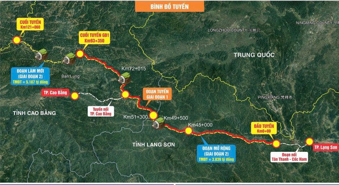 Tuyến cao tốc đầu ti&ecirc;n của tỉnh ở miền n&uacute;i ph&iacute;a Bắc do li&ecirc;n danh Đ&egrave;o Cả thực hiện tiếp tục đ&oacute;n nhận tin vui- Ảnh 1.