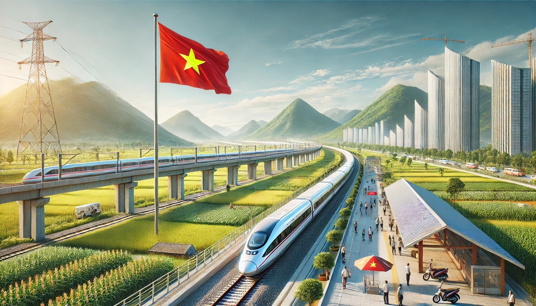 Chưa đầy 2 năm nữa, đường sắt tốc độ cao Bắc - Nam 67 tỷ USD ch&iacute;nh thức khởi c&ocirc;ng- Ảnh 1.