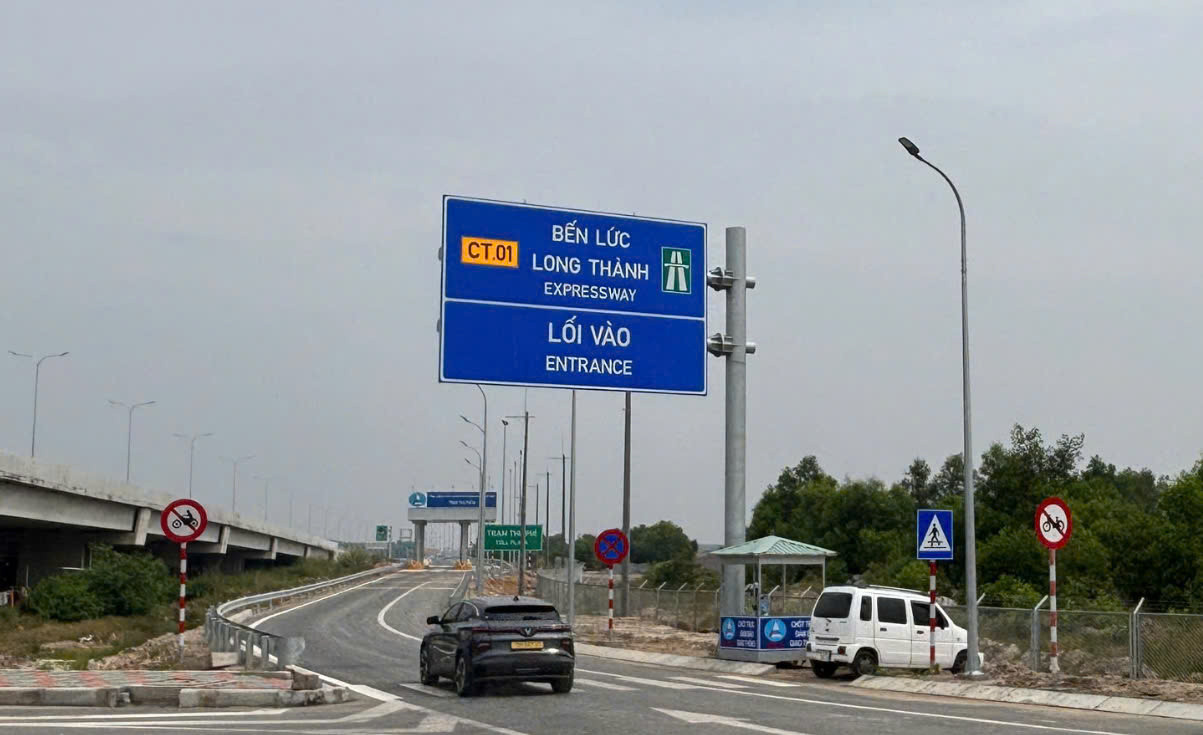 Dự &aacute;n cao tốc Bến Lức - Long Th&agrave;nh. Nguồn ảnh: B&aacute;o Giao th&ocirc;ng