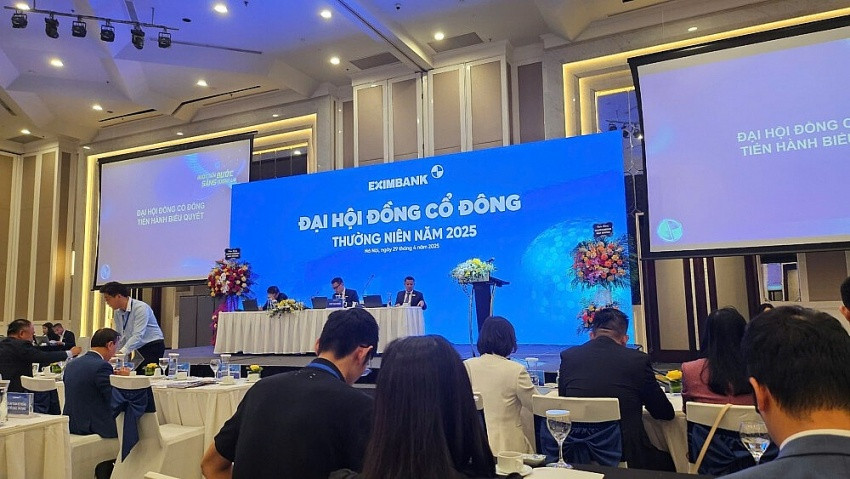 ĐHĐCĐ Eximbank: Mục tiêu lợi nhuận tăng 24%, bầu HĐQT nhiệm kỳ mới, đưa room ngoại về 6%