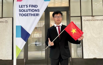'Thần đồng' Hóa học Việt Nam đạt Huy chương Vàng Olympic Hóa học quốc tế 2023 với điểm số cao nhất đoàn, xếp thứ 7 thế giới