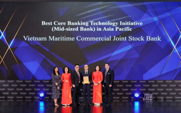 MSB nhận giải thưởng uy tín về công nghệ ngân hàng lõi 