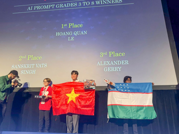 ‘Thần đồng’ lớp 7 của Việt Nam giành 3 Huy chương Vàng tại Olympic Khoa học Quốc tế