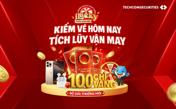  Hào hứng “săn 100 chỉ vàng” từ vòng quay may mắn iLucky cùng TCBS
