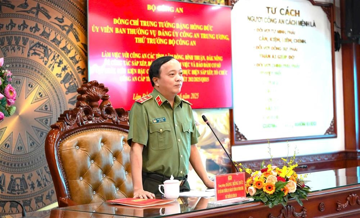 Thứ trưởng Bộ Công an giao nhiệm vụ quan trọng cho công an 3 tỉnh