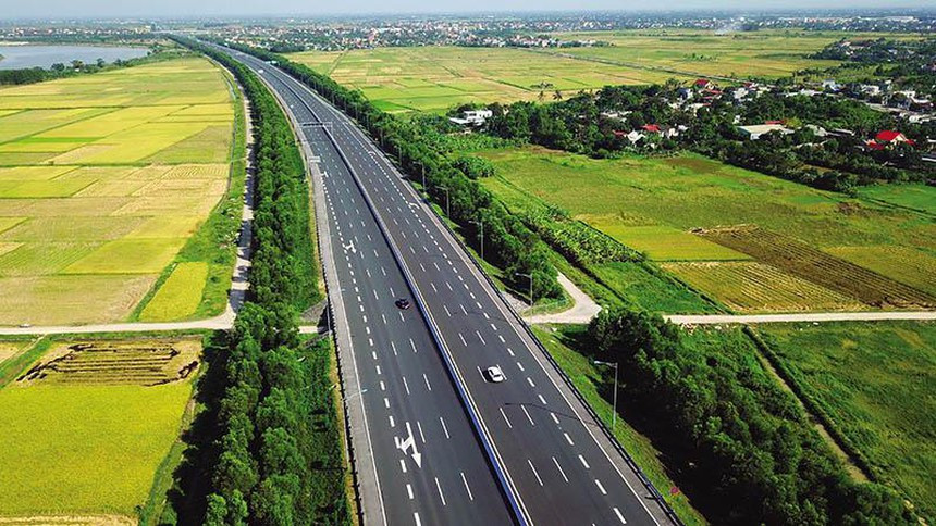 Cao tốc Bắc - Nam phía Đông. Nguồn ảnh: Báo Chính phủ
