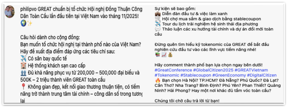 Tác giả dự án đường sắt tốc độ cao 100 tỷ USD đang tìm kiếm địa điểm tổ chức Hội nghị quy mô 500.000 người