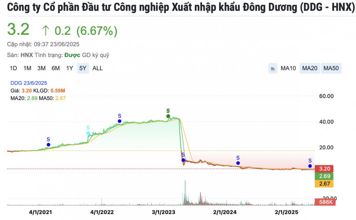 Tr&aacute;i chủ y&ecirc;u cầu xử l&yacute; t&agrave;i sản đảm bảo l&ocirc; tr&aacute;i phiếu 300 tỷ của Đ&ocirc;ng Dương (<a style='text-decoration: none;' href='/DDG'>DDG</a>), b&ecirc;n quản l&yacute; l&agrave; Vietcombank (<a style='text-decoration: none;' href='/VCB'>VCB</a>)