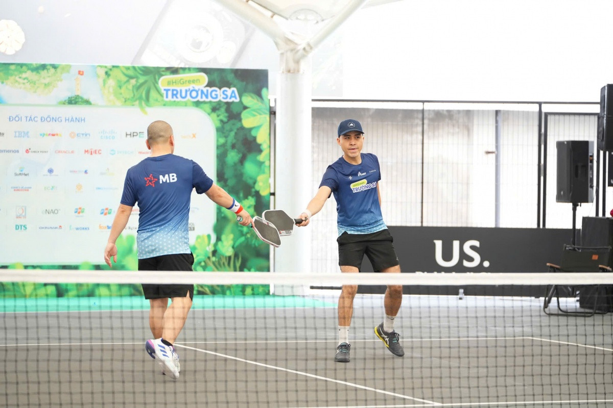 MBBank: 60 đối tác công nghệ tham gia Giải Pickleball gây quỹ trồng 1 triệu cây xanh tại Trường Sa