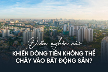 Điểm nghẽn nào khiến dòng tiền không thể chảy vào bất động sản? TS. Lê Xuân Nghĩa lý giải