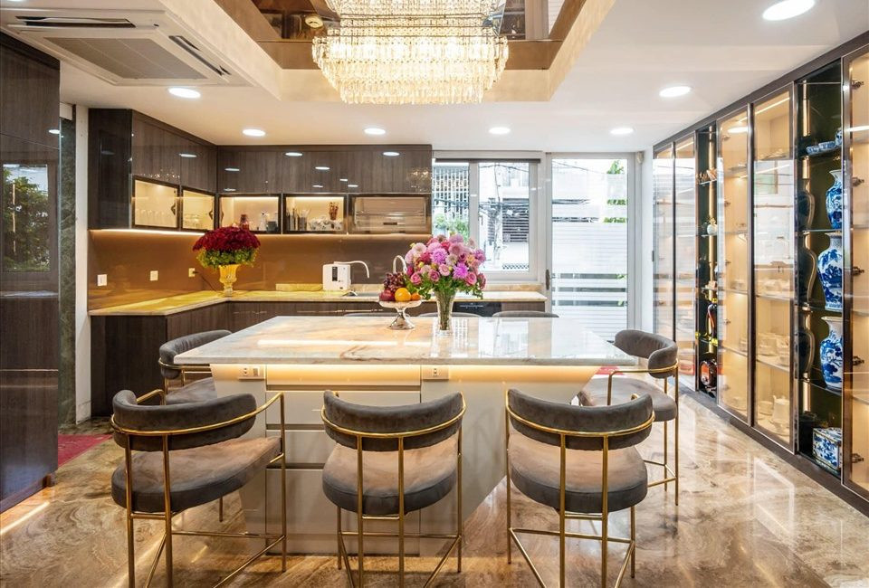 Phòng ăn của căn biệt thự Phòng ăn của căn biệt thự