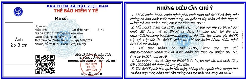 Hướng dẫn người dân xem mức hưởng BHYT thông qua mã số trên thẻ - ảnh 2
