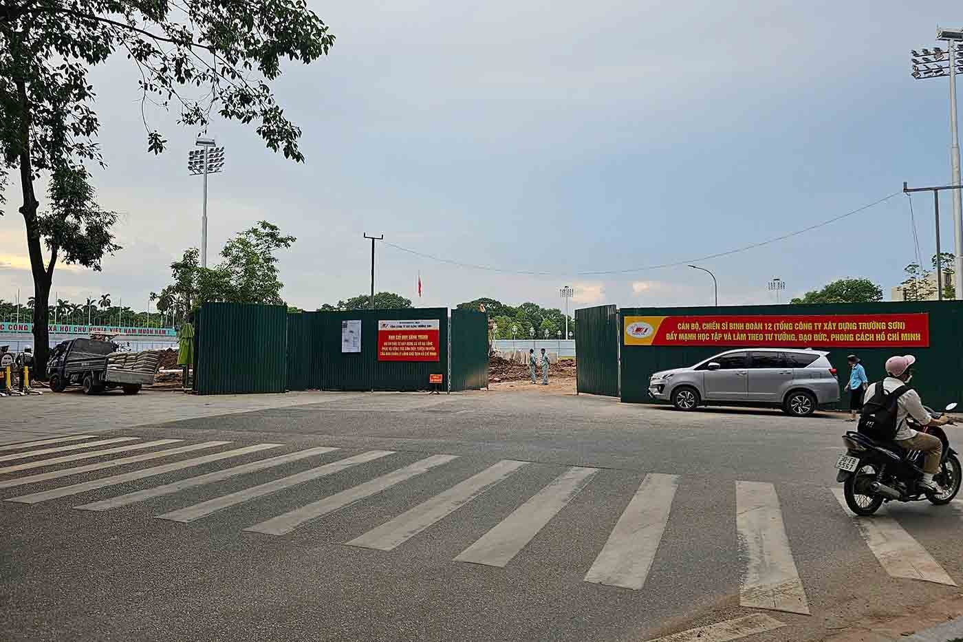Quảng trường Ba Đình được mở rộng phục vụ diễu binh, diễu hành- Ảnh 2.