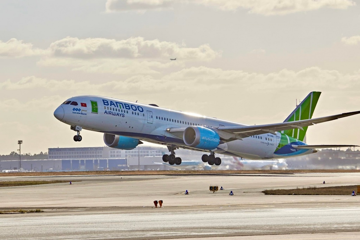 Bamboo Airways trở thành hãng bay đúng giờ nhất Việt Nam