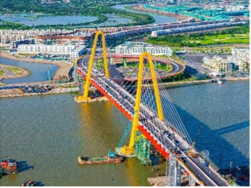 Cận cảnh cầu Hoàng Gia trước 'giờ G': Biểu tượng mới 'vẽ lại' trung tâm Hải Phòng sau sáp nhập