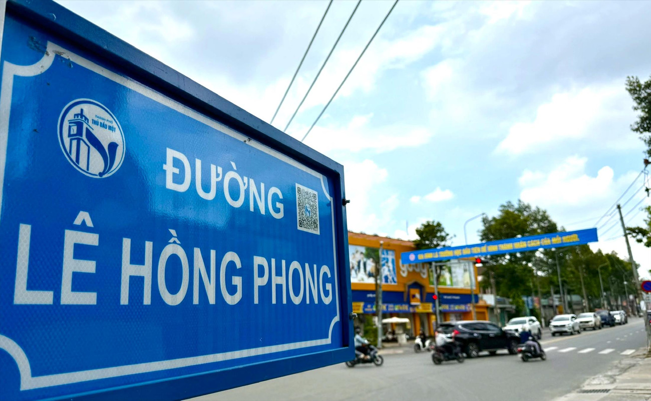 Đường Lê Hồng Phong trùng tên tại nhiều nơi sau sáp nhập hai tỉnh với TPHCM. Ảnh: Hương Chi Đường Lê Hồng Phong trùng tên tại nhiều nơi sau sáp nhập hai tỉnh với TPHCM. Ảnh: Hương Chi