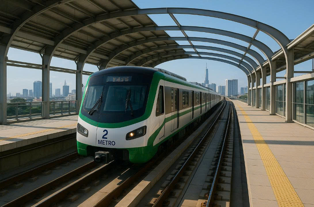 Đại diện MAUR phấn đấu khởi công tuyến Metro số 2 (Bến Thành - Tham Lương) vào cuối năm 2025. Ảnh minh họa