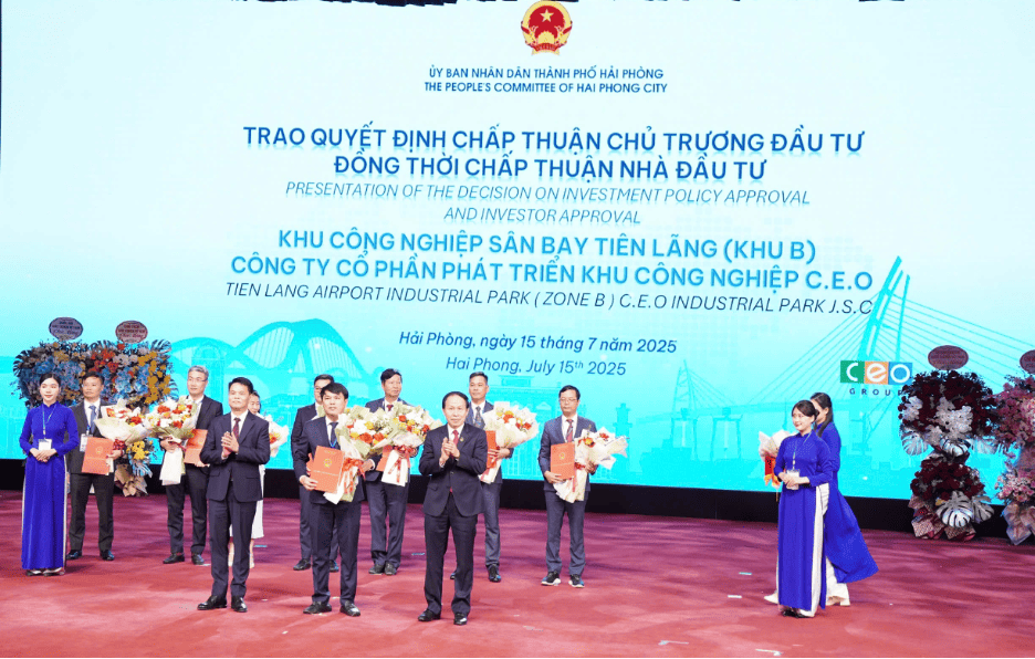 Hải Phòng trao ‘đất vàng’ gần sân bay cho CEO làm khu công nghiệp gần 2.800 tỷ đồng