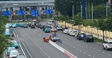 Cảnh tượng thay đổi bất ngờ trước cổng ga T3 Tân Sơn Nhất